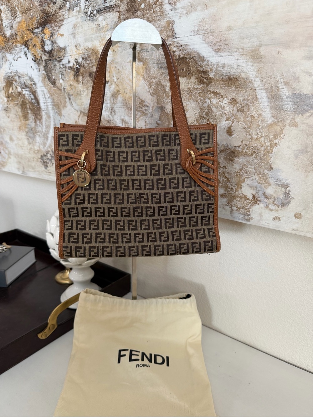 Fendi Zucchino mini Tote